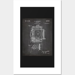 Film Spot Lamp Patent - Cinema Student Film Student Art - Black Chalkboard Posters and Art